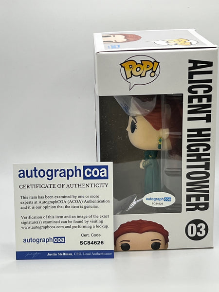 Emily Carey House of the Dragon Signed Autograph Funko ACOA