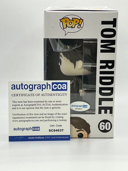 Frank Dillane Harry Potter Tom Riddle Signed Autograph Funko ACOA