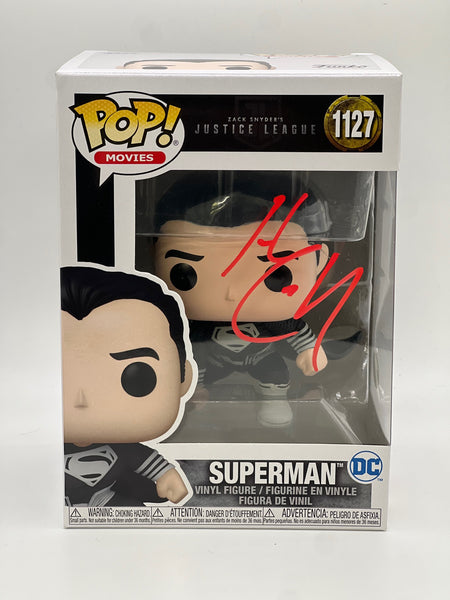 Henry Cavill Superman Signed Autograph Funko ACOA