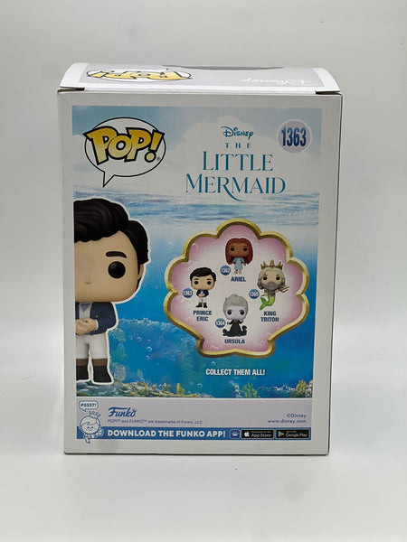 Jonah Hauer King Prince Eric Little Mermaid Signed Funko ACOA