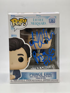 Jonah Hauer King Prince Eric Little Mermaid Signed Funko ACOA