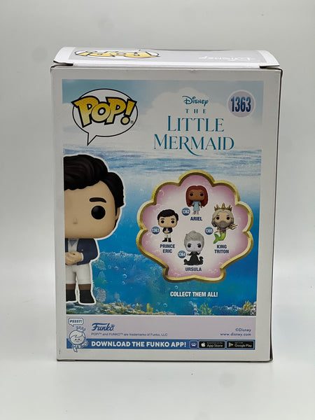 Jonah Hauer King Prince Eric Little Mermaid Signed Funko ACOA