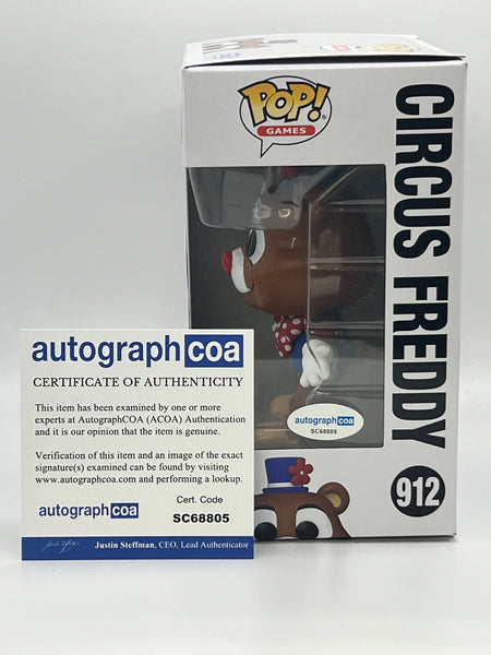 Josh Hutcherson Five Night Freddy's Signed Autograph Funko ACOA