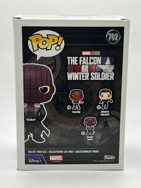 Daniel Bruhl Baron Zemo Signed Autograph Funko ACOA