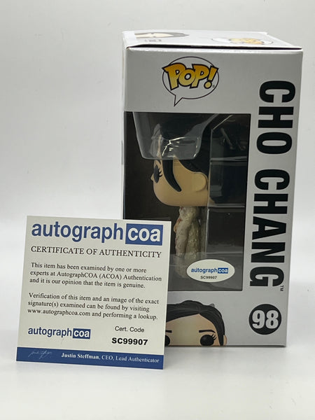 Katie Leung Harry Potter Cho Chang Signed Funko ACOA