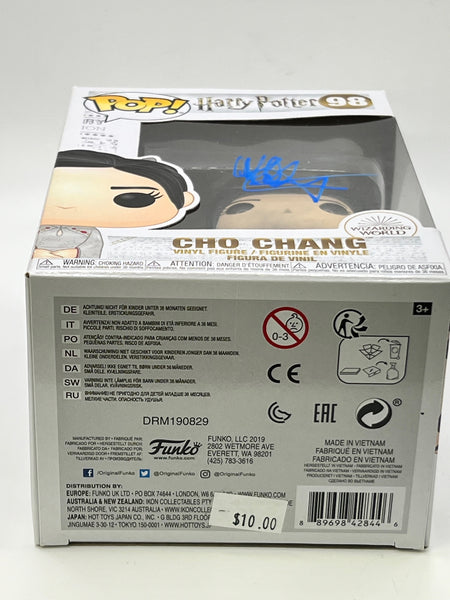 Katie Leung Harry Potter Cho Chang Signed Funko ACOA