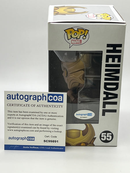 Idris Elba Thor Signed Autograph Funko ACOA