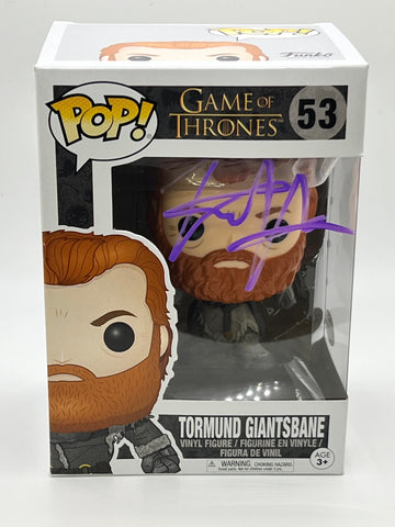 Kristofer Hivju Game of Thrones Signed Autograph Funko ACOA