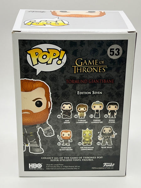 Kristofer Hivju Game of Thrones Signed Autograph Funko ACOA