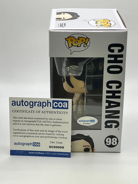 Katie Leung Harry Potter Cho Chang Signed Funko ACOA