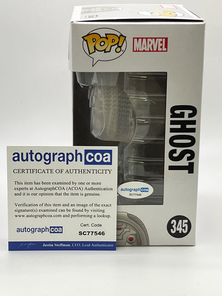 Hannah John Kamen Ant Man Signed Autograph Funko ACOA