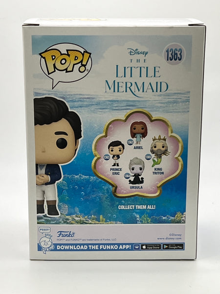 Jonah Hauer King Prince Eric Little Mermaid Signed Funko ACOA