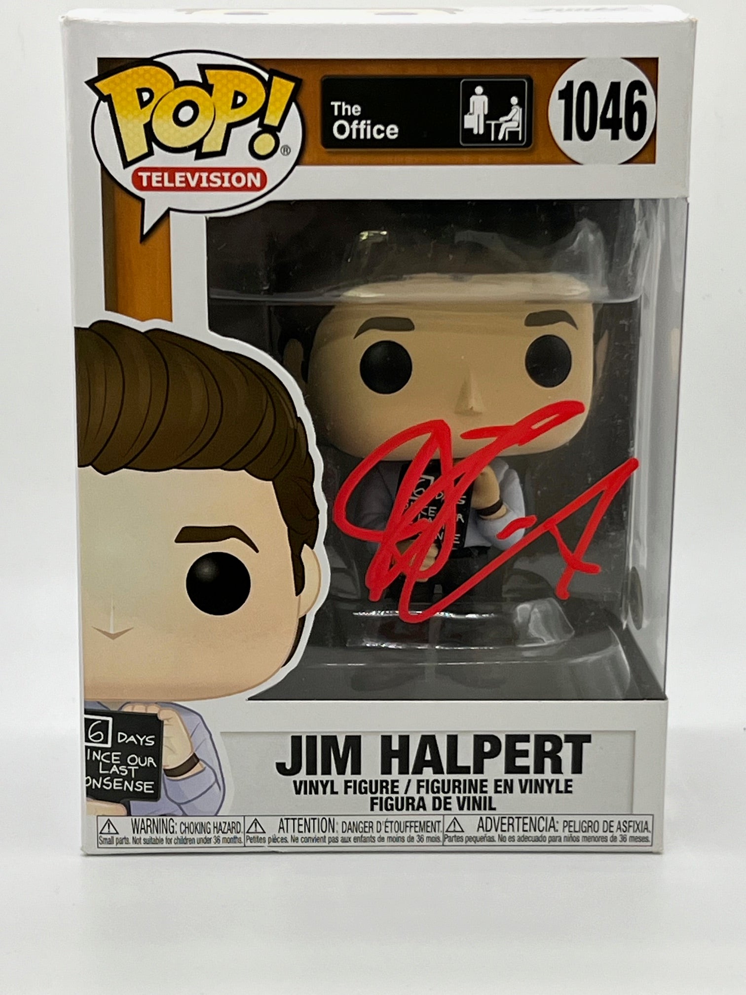 John Krasinski The Office Signed Autograph Funko ACOA