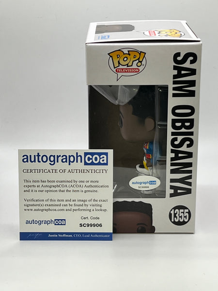 Toheeb Jimoh Ted Lasso Signed Autograph Funko ACOA