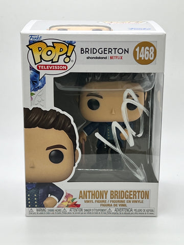 Jonathan Bailey Bridgerton Signed Autograph Funko ACOA