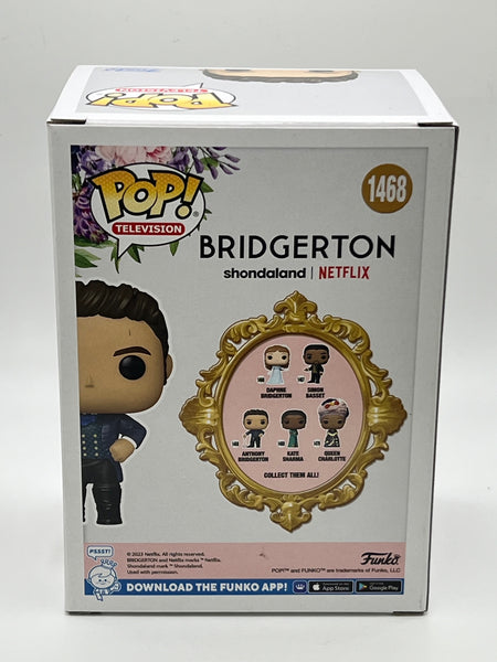 Jonathan Bailey Bridgerton Signed Autograph Funko ACOA