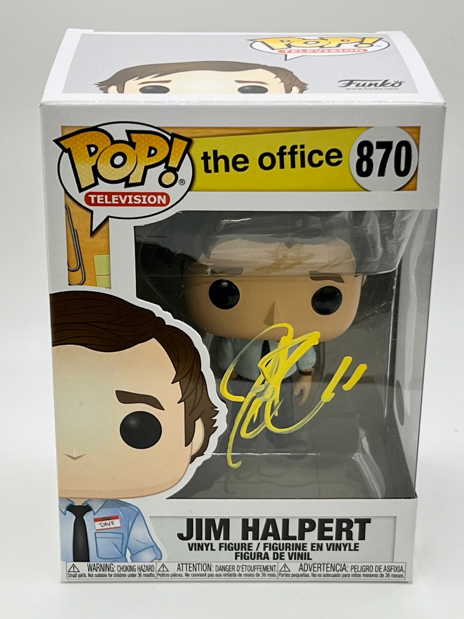 John Krasinski The Office Signed Autograph Funko ACOA