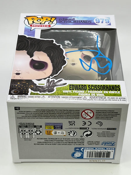 Johnny Depp Edward Scissorhands Signed Autograph Funko ACOA\