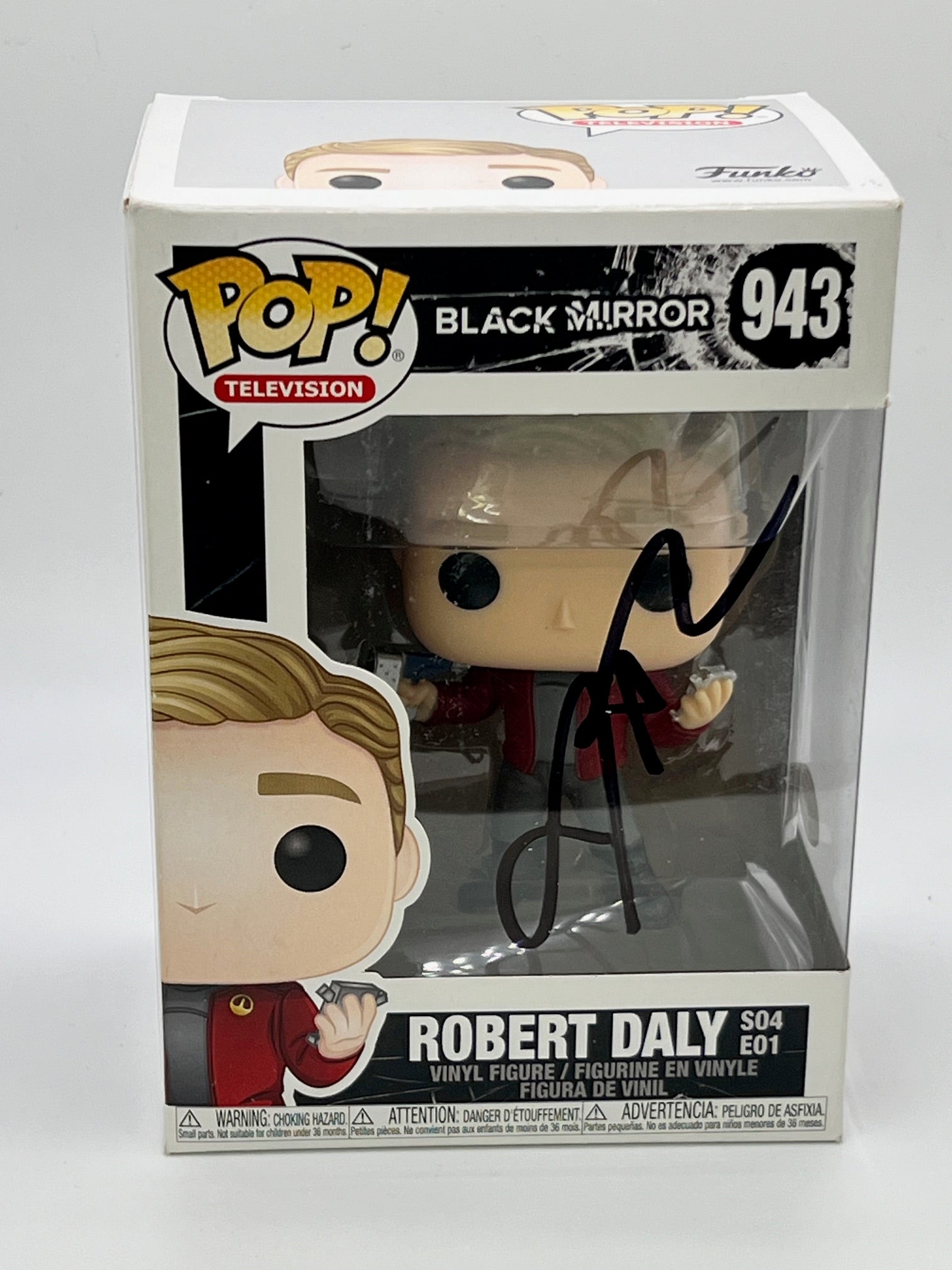 Jesse Plemons Black Mirror Signed Autograph Funko ACOA