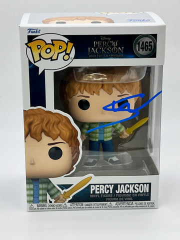 Walker Scobell Percy Jackson Signed Autograph Funko ACOA