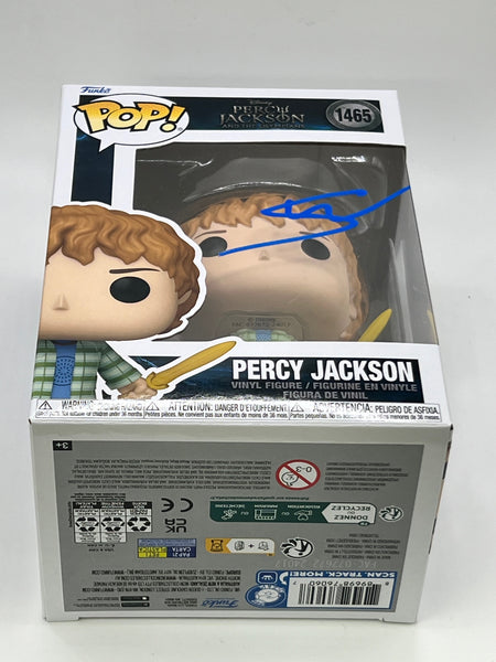 Walker Scobell Percy Jackson Signed Autograph Funko ACOA