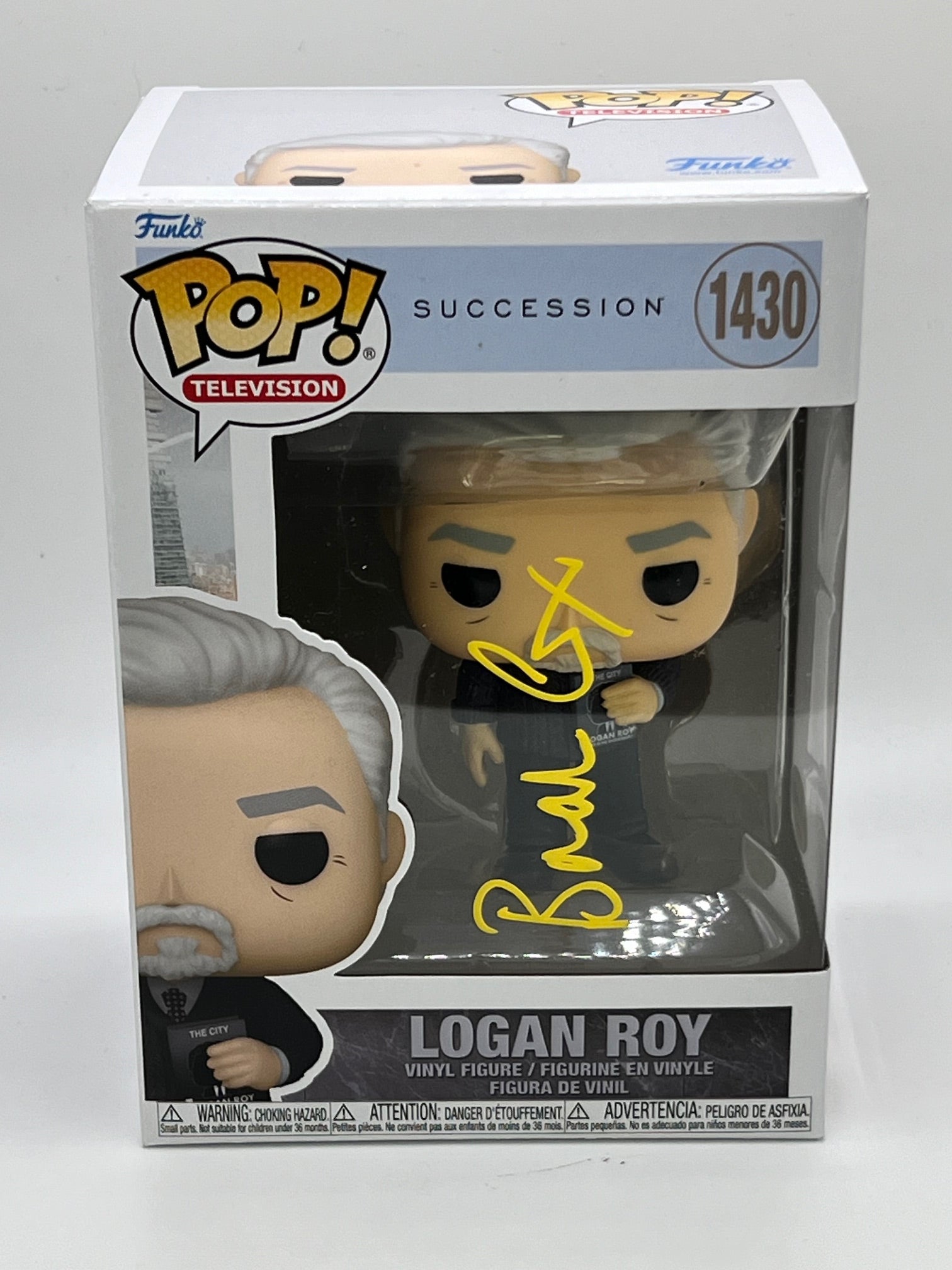 Brian Cox Succession Signed Autograph Funko ACOA