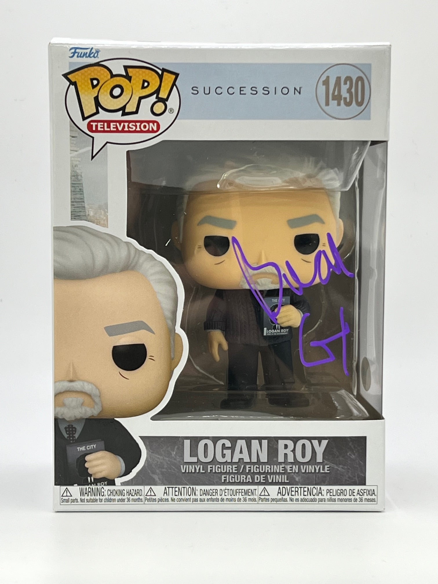 Brian Cox Succession Signed Autograph Funko ACOA