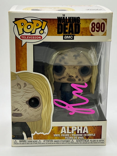 Samantha Morton Walking Dead Signed Autograph Funko ACOA