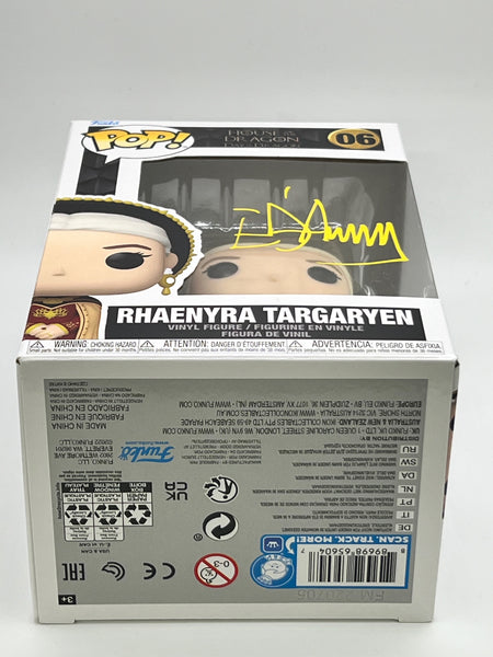 Emma D'Arcy House of Dragon Signed Funko ACOA