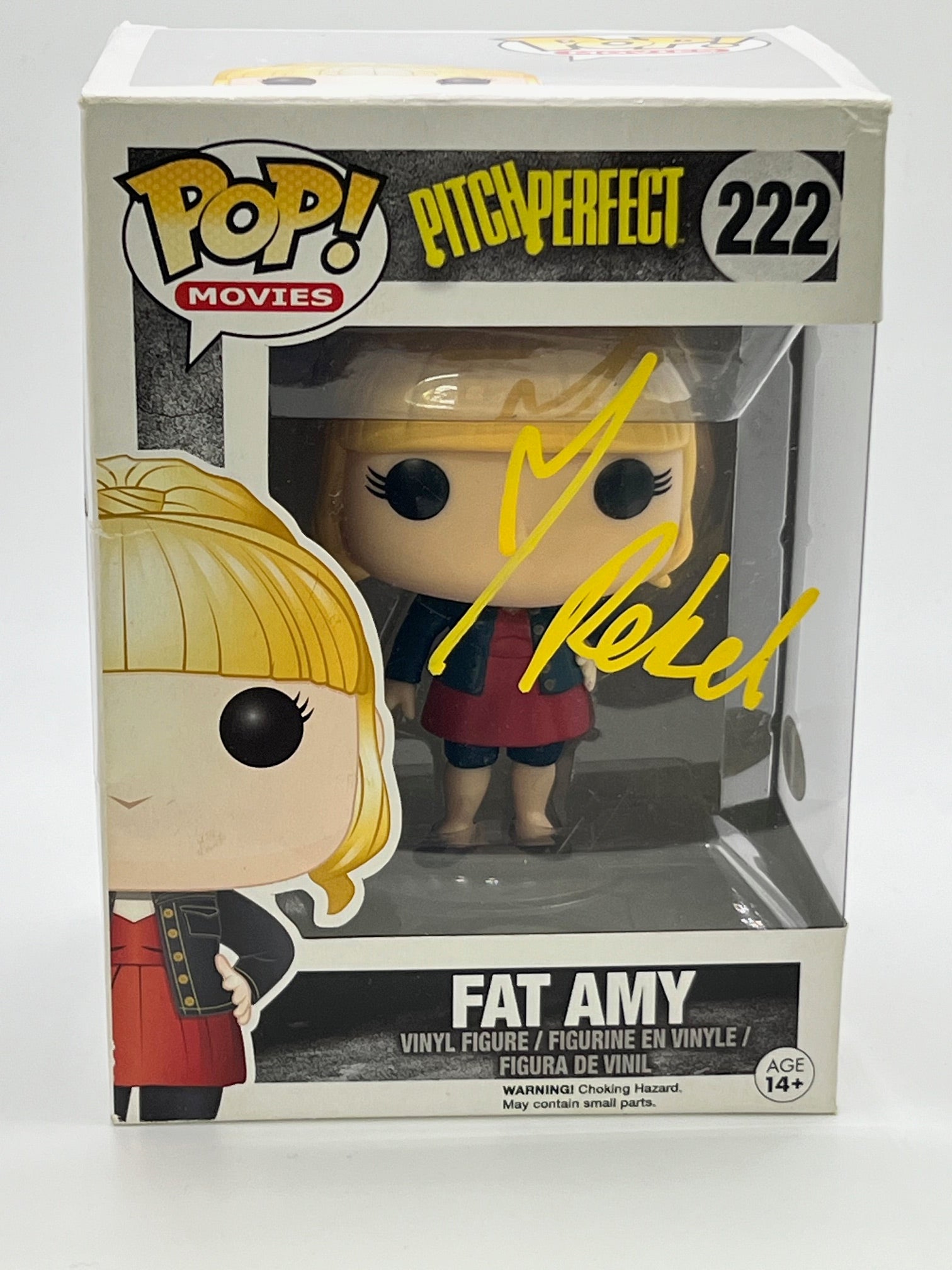 Rebel Wilson Pitch Perfect Signed Autograph Funko ACOA