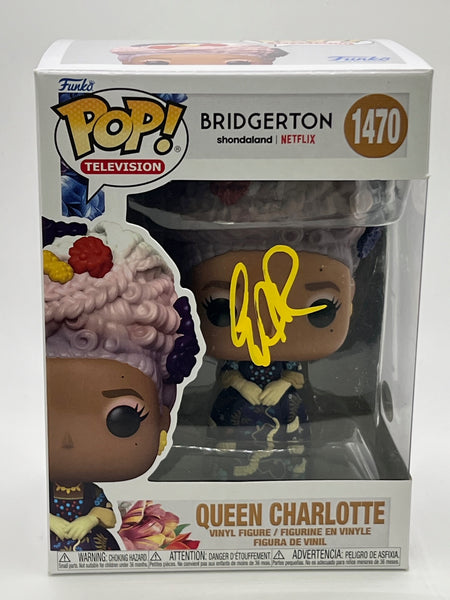 Golda Rosheuvel Bridgerton Signed Autograph Funko Photo ACOA