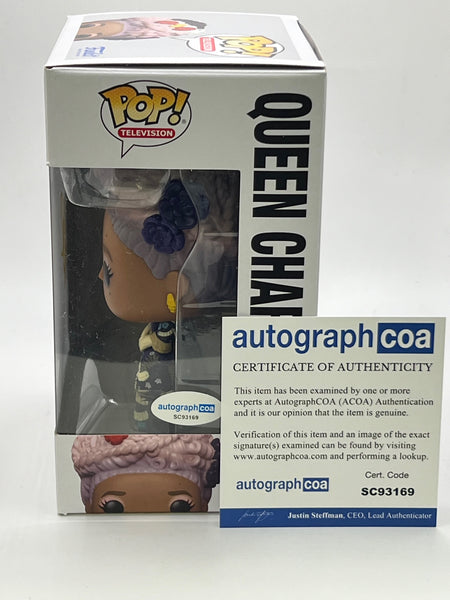 Golda Rosheuvel Bridgerton Signed Autograph Funko Photo ACOA