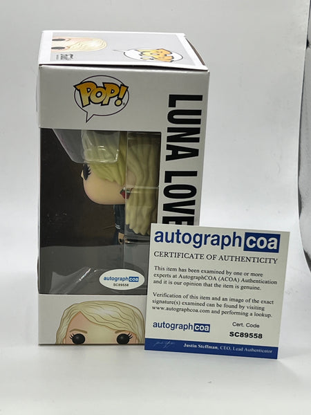 Evanna Lynch Harry Potter Signed Autograph Funko ACOA