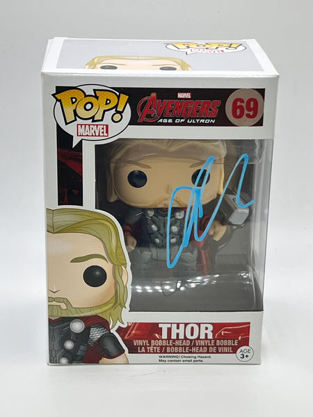 Chris Hemsworth Avengers Signed Autograph Funko ACOA