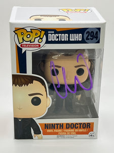 Christopher Eccleston Doctor Who Signed Autograph Funko ACOA