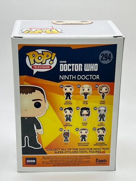 Christopher Eccleston Doctor Who Signed Autograph Funko ACOA