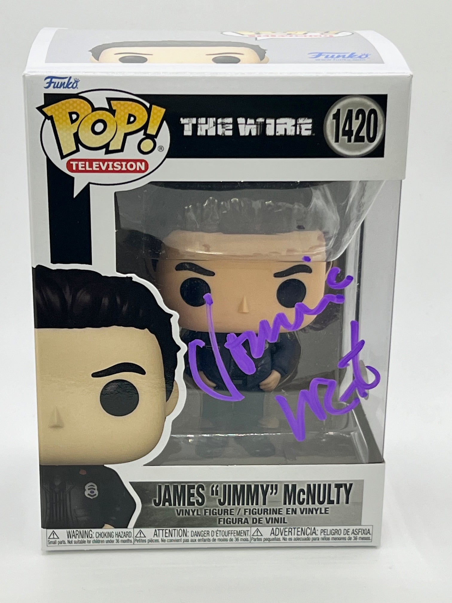 Dominic West The Wire Signed Autograph Funko ACOA