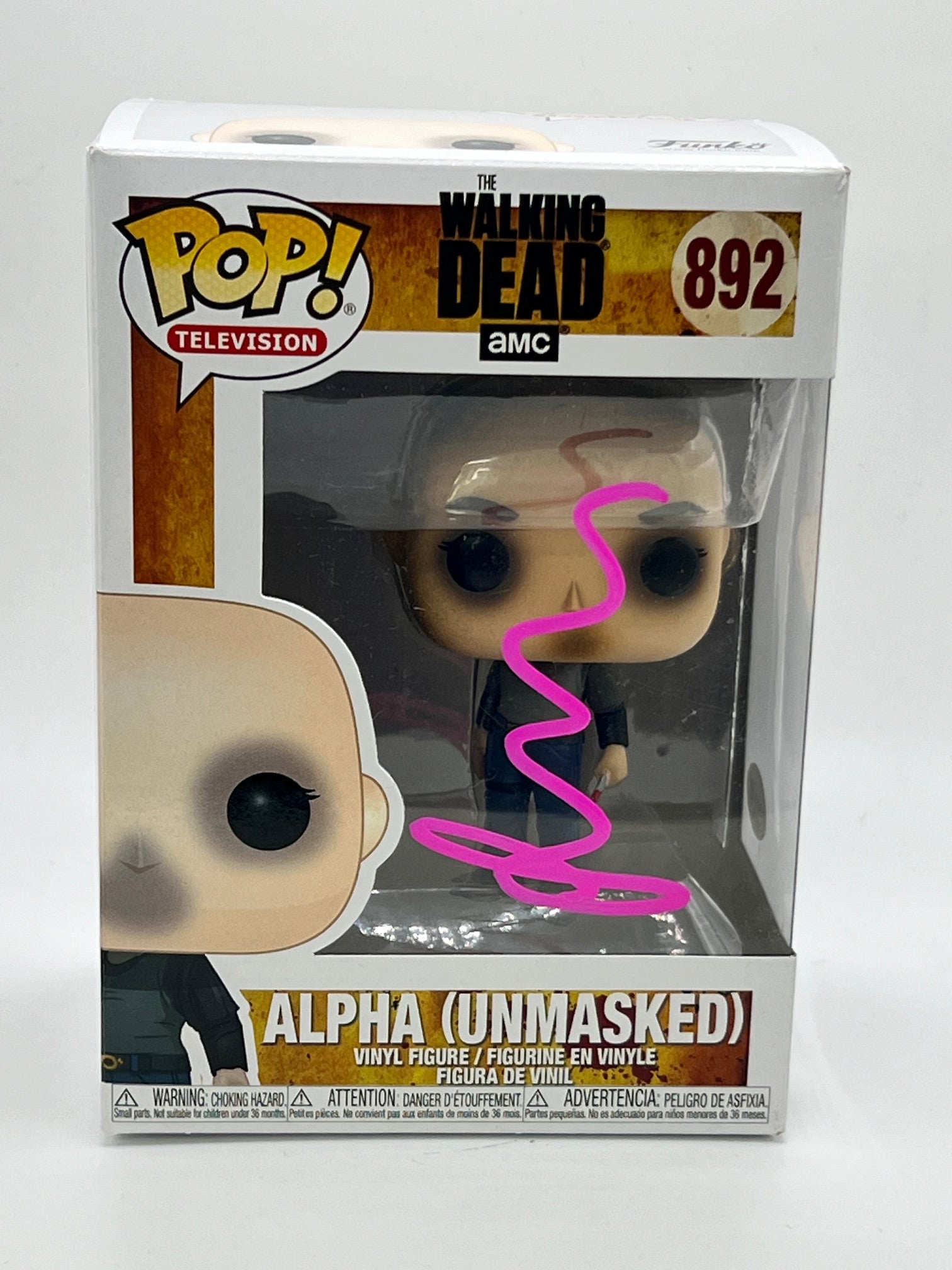 Samantha Morton Walking Dead Signed Autograph Funko ACOA