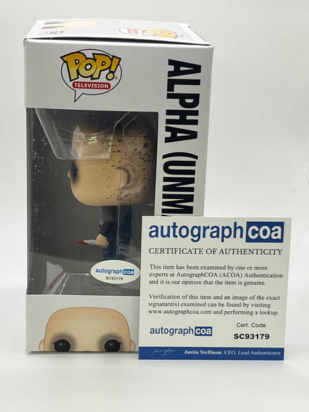 Samantha Morton Walking Dead Signed Autograph Funko ACOA