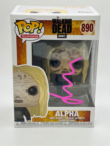 Samantha Morton Walking Dead Signed Autograph Funko ACOA