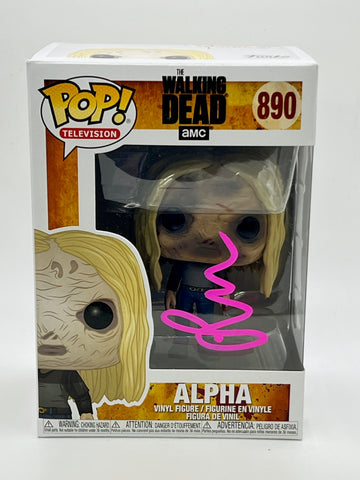 Samantha Morton Walking Dead Signed Autograph Funko ACOA