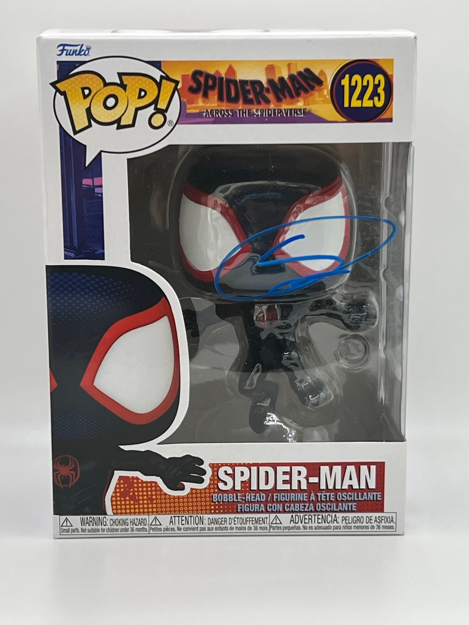 Shameik Moore Across the Spiderverse Signed Autograph Funko ACOA