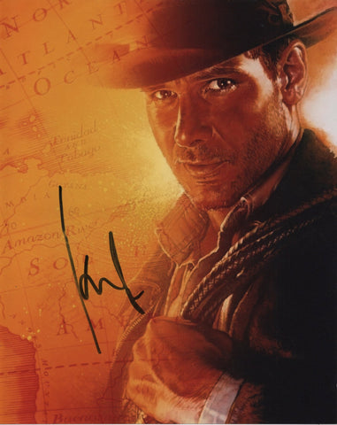 Harrison Ford Indiana Jones Signed Autograph 8x10 Photo ACOA