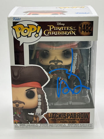 Johnny Depp Pirates Signed Autograph Funko ACOA