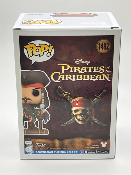 Johnny Depp Pirates Signed Autograph Funko ACOA