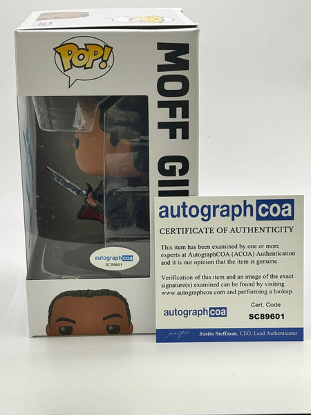 Giancarlo Esposito Moff Gideon Signed Autograph Funko ACOA