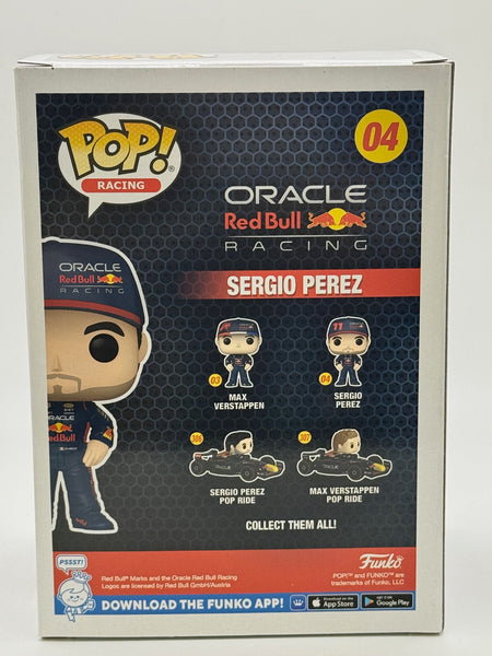 Sergio Perez F1 Driver Signed Autograph Funko ACOA