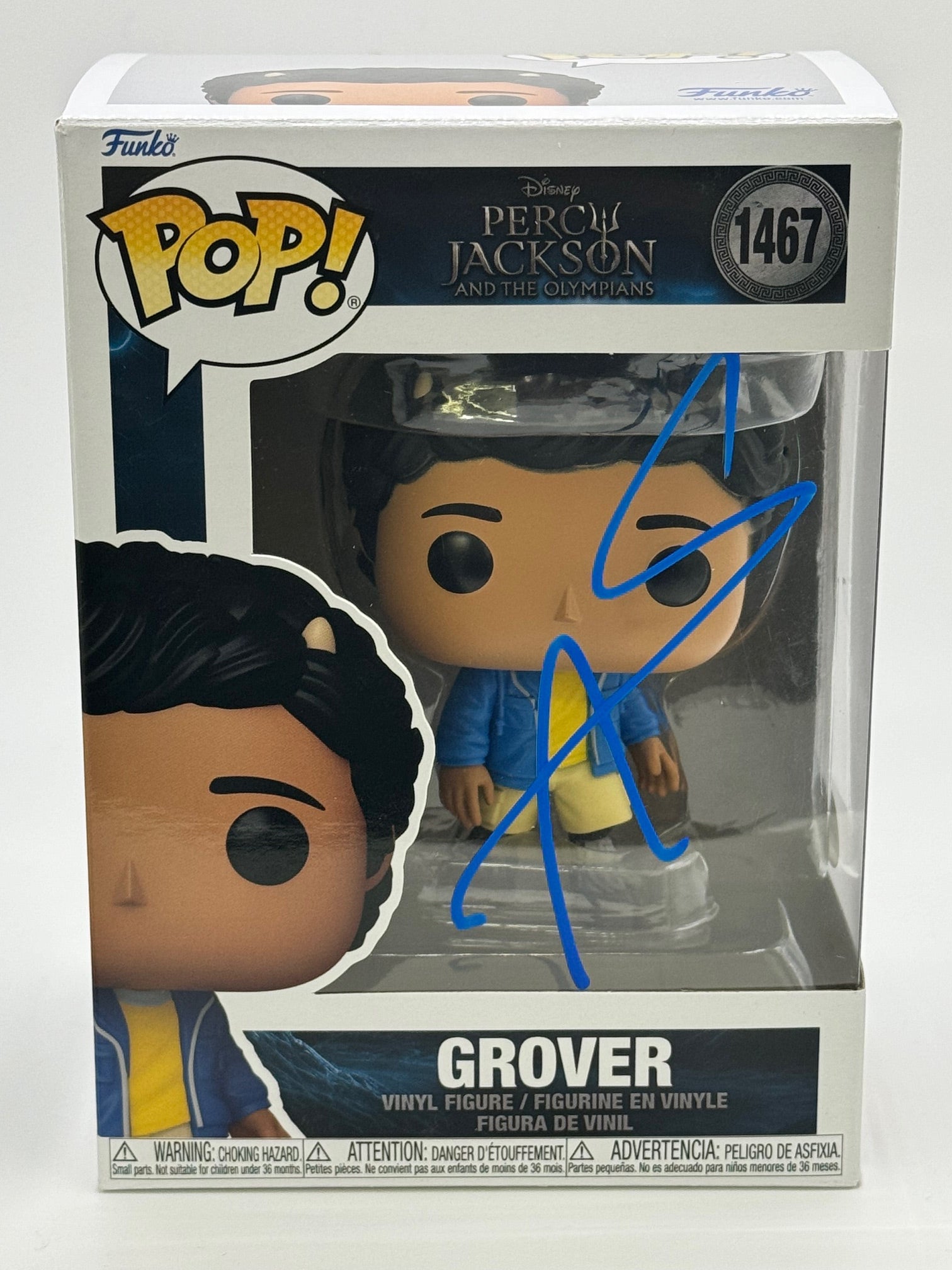 Aryam Simhadri Percy Jackson Signed Autograph Funko ACOA