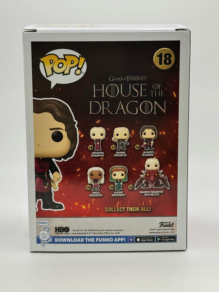 Harry Collett House of Dragon Signed Autograph Funko ACOA