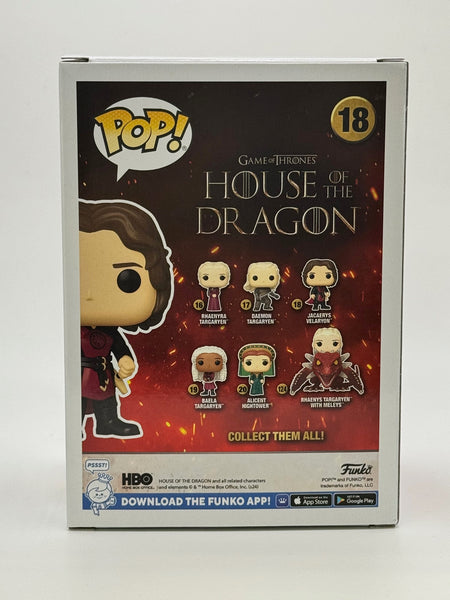 Harry Collett House of Dragon Signed Autograph Funko ACOA